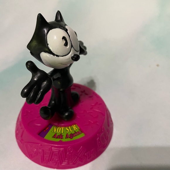 FELIX THE CAT VINTAGE 1996 COLLECTABLE  CARTOON CHARACTER WENDY’S FAST FOOD 3” - Picture 7 of 12